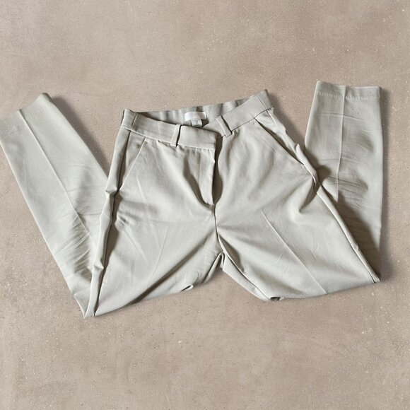 H&M Sage Green Straight Ankle Pants - Picture 1 of 5